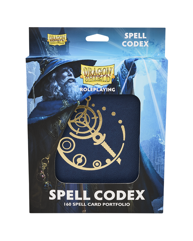 Dragon Shield Binder: Spell Codex Portfolio 160 Midnight Blue