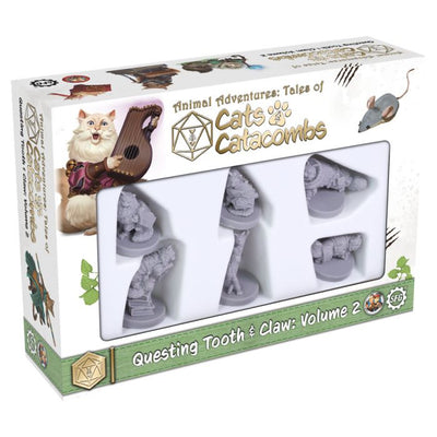 Animal Adventures: Cats and Catacombs: Questing Tooth and Claw: Volume 2
