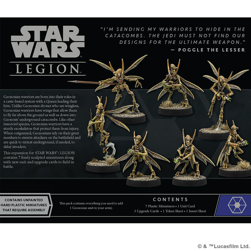 STAR WARS: LEGION - GEONOSIAN WARRIORS SQUAD PACK