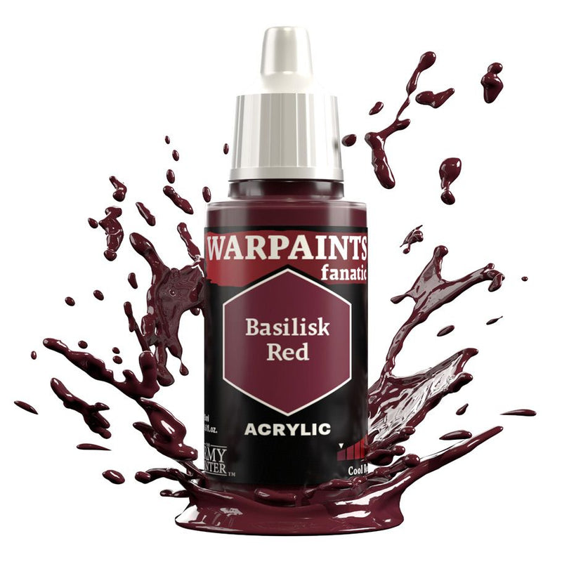 The Army Painter Warpaints Fanatic Basilisk Red