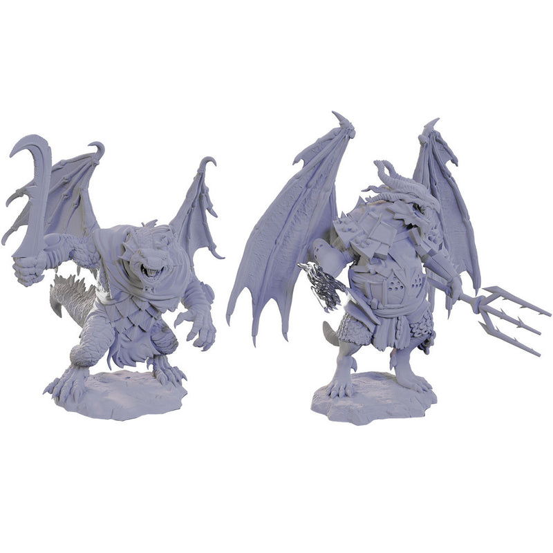 Dungeons & Dragons: Nolzur's Marvelous Miniatures: Wave 22 - Draconian Foot Soldier & Mage