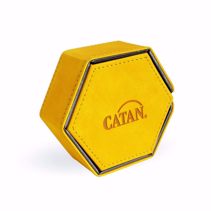 Catan Hexatower Premium Dice Tower - Yellow