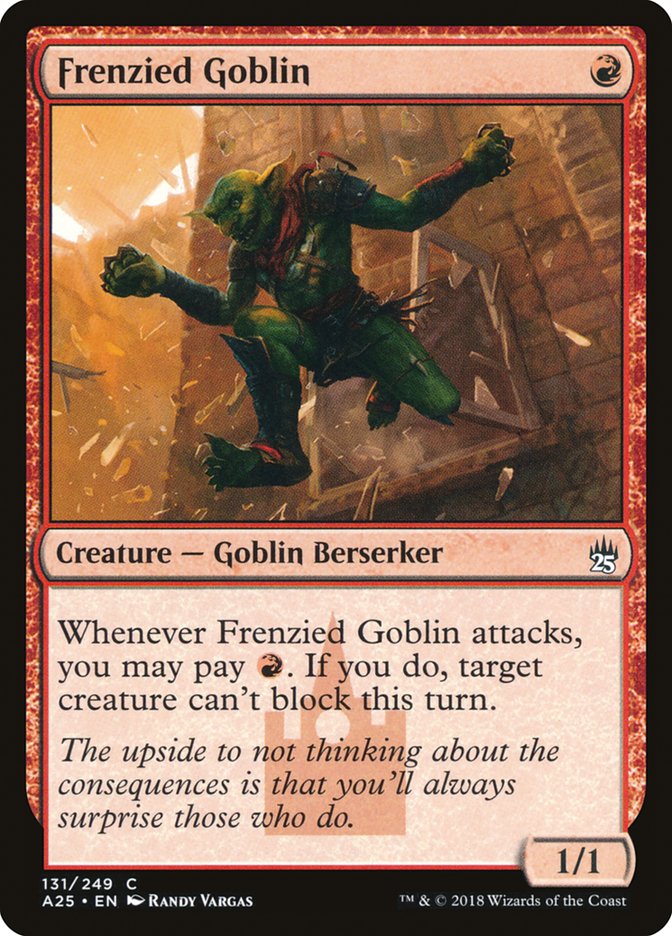 Frenzied Goblin [Masters 25]