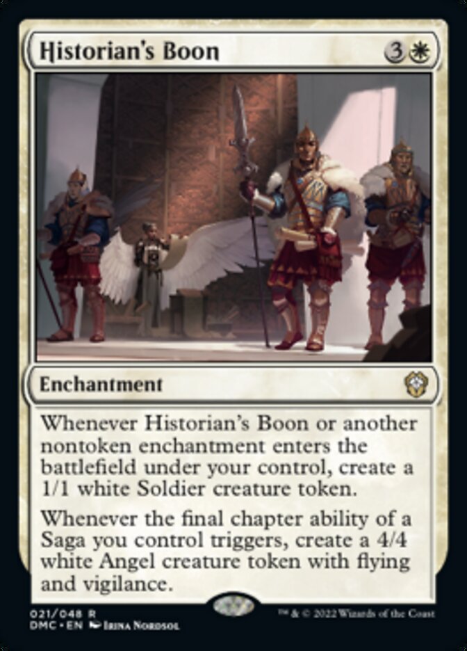 Historian's Boon [Dominaria United Commander]