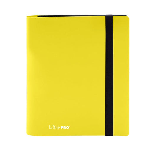 Ultra Pro Eclipse 4 Pocket Binder Yellow