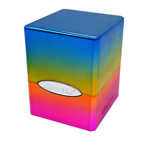 Ultra Pro Satin Cube Deck Box 100+ Rainbow