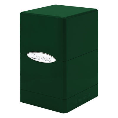 Ultra Pro Satin Tower Deck Box 100+ High Gloss Emerald