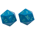 Ultra Pro: Vivid Heavy Metal Dice: Teal (2)