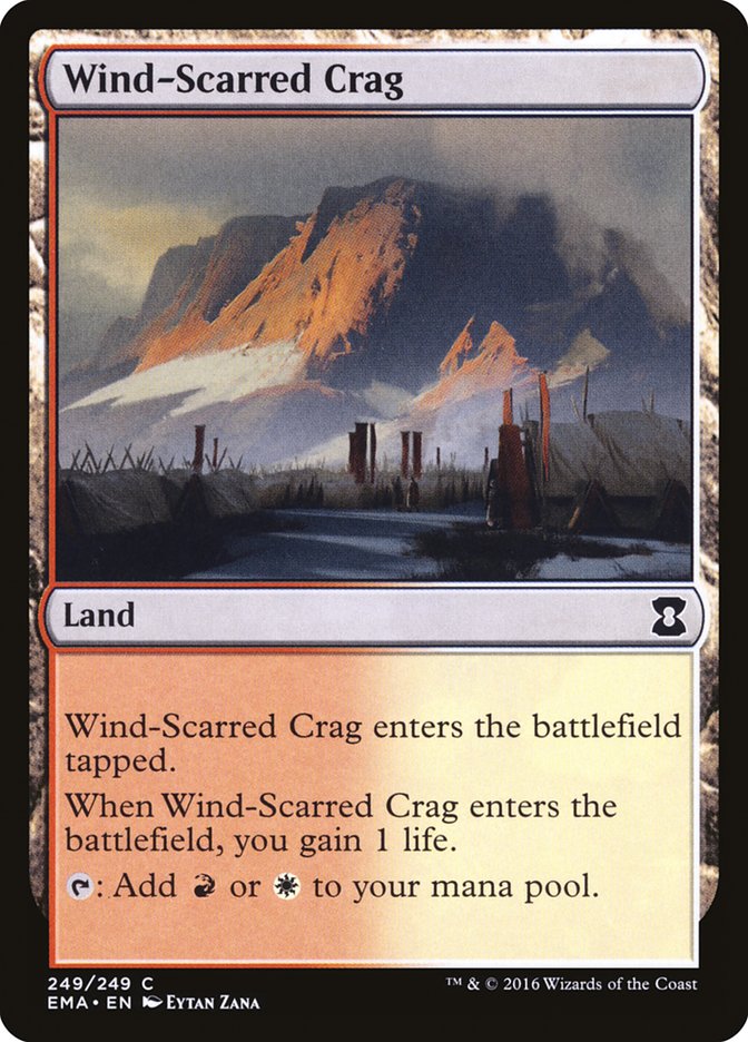 Wind-Scarred Crag [Eternal Masters]