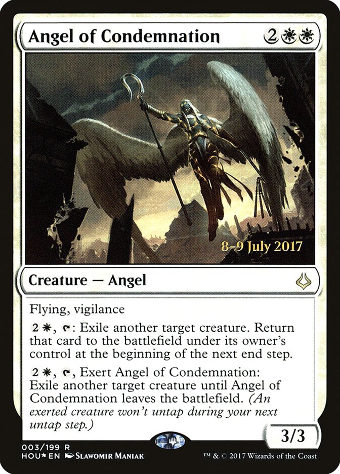 Angel of Condemnation [Hour of Devastation Prerelease Promos]