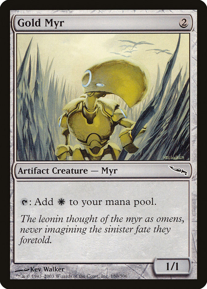 Gold Myr [Mirrodin]