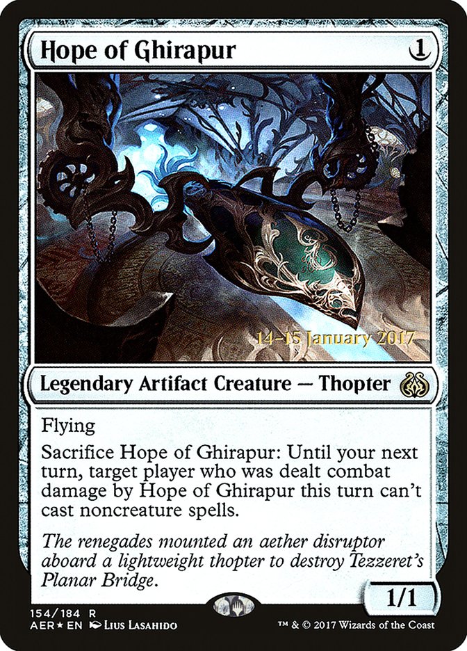 Hope of Ghirapur [Aether Revolt Prerelease Promos]