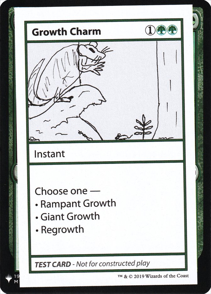 Growth Charm [Mystery Booster Playtest Cards]