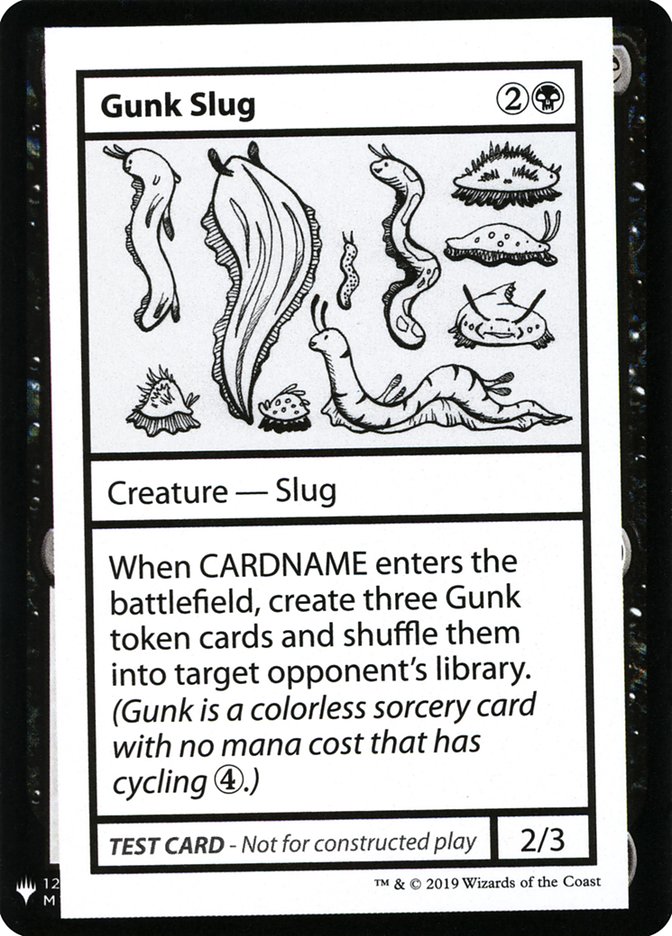 Gunk Slug [Mystery Booster Playtest Cards]