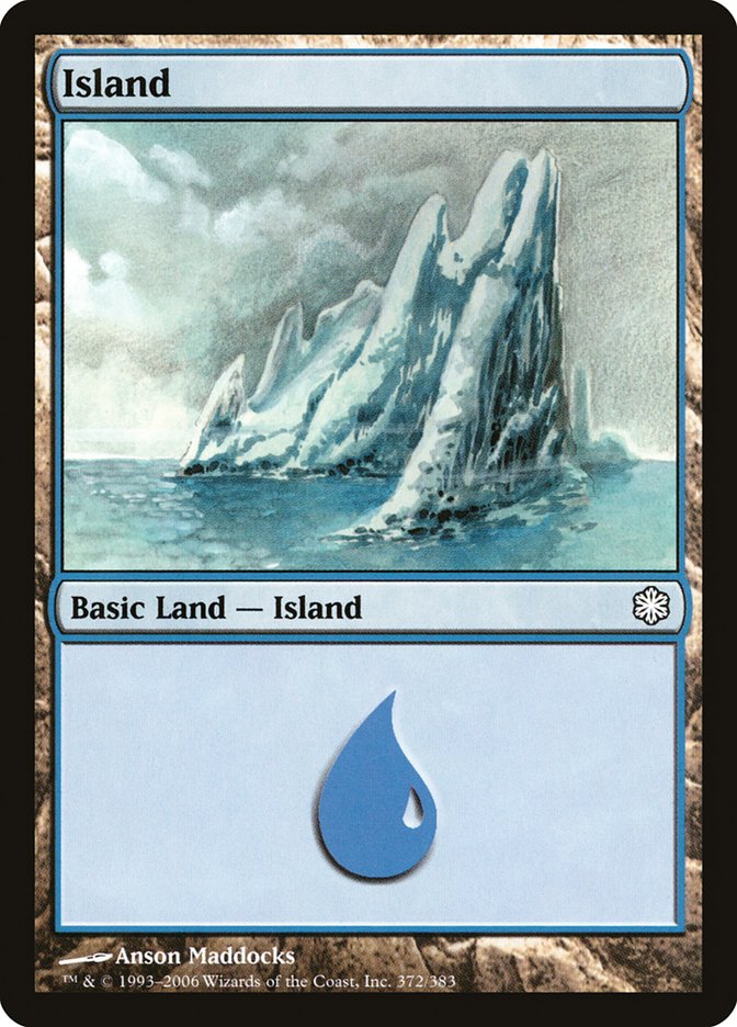 Island (372) [Coldsnap Theme Decks]