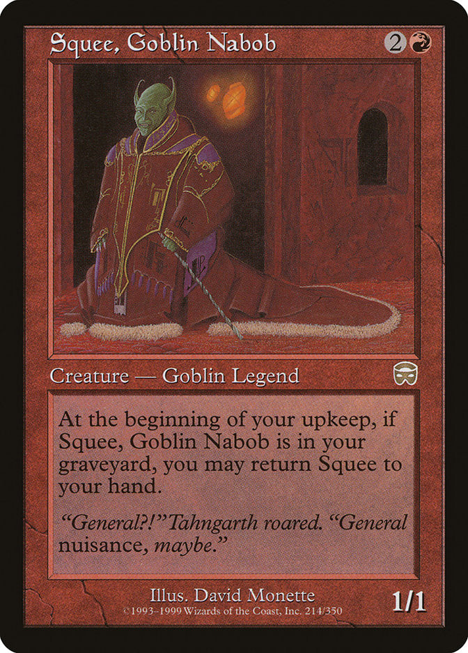 Squee, Goblin Nabob [Mercadian Masques]