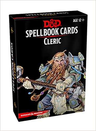 Dungeons and Dragons RPG: Spellbook Cards - Cleric Deck (149 cards)
