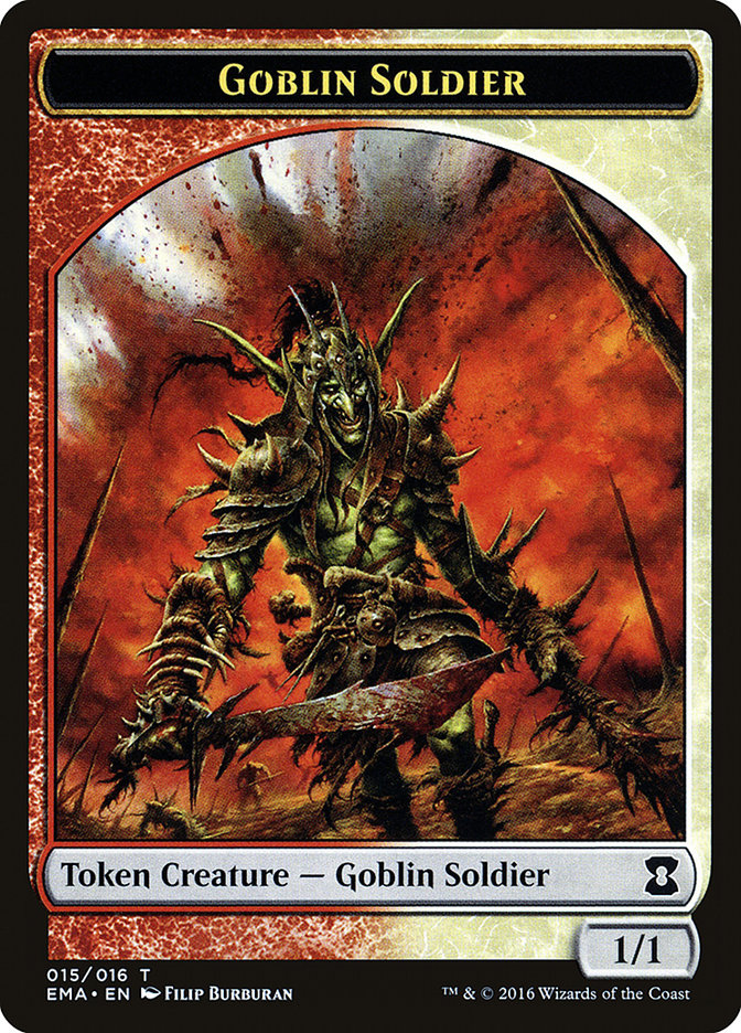Goblin Soldier Token [Eternal Masters Tokens]