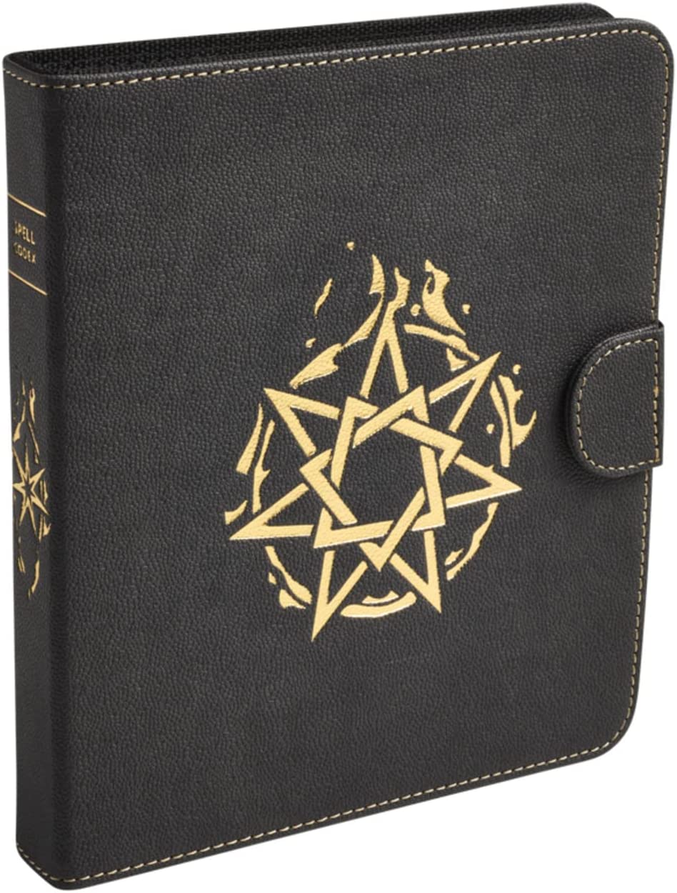 Dragon Shield Binder: Spell Codex Portfolio 160 Iron Grey
