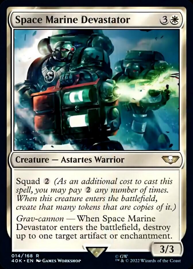 Space Marine Devastator [Warhammer 40,000]