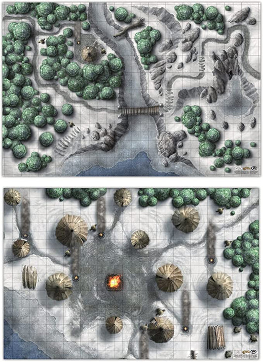 D&D Icewind Dale Encounter Map Set