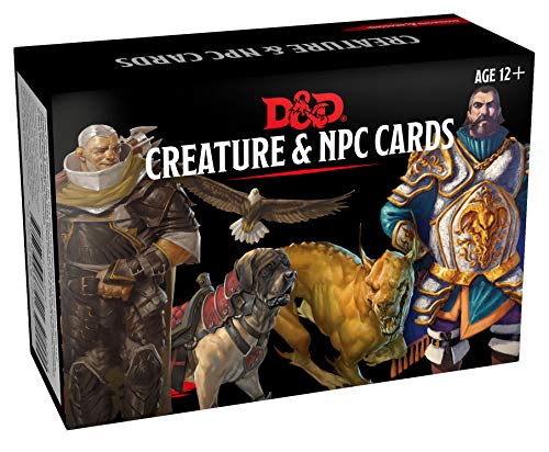 Dungeons & Dragons: Creature & NPC's Cards (128)