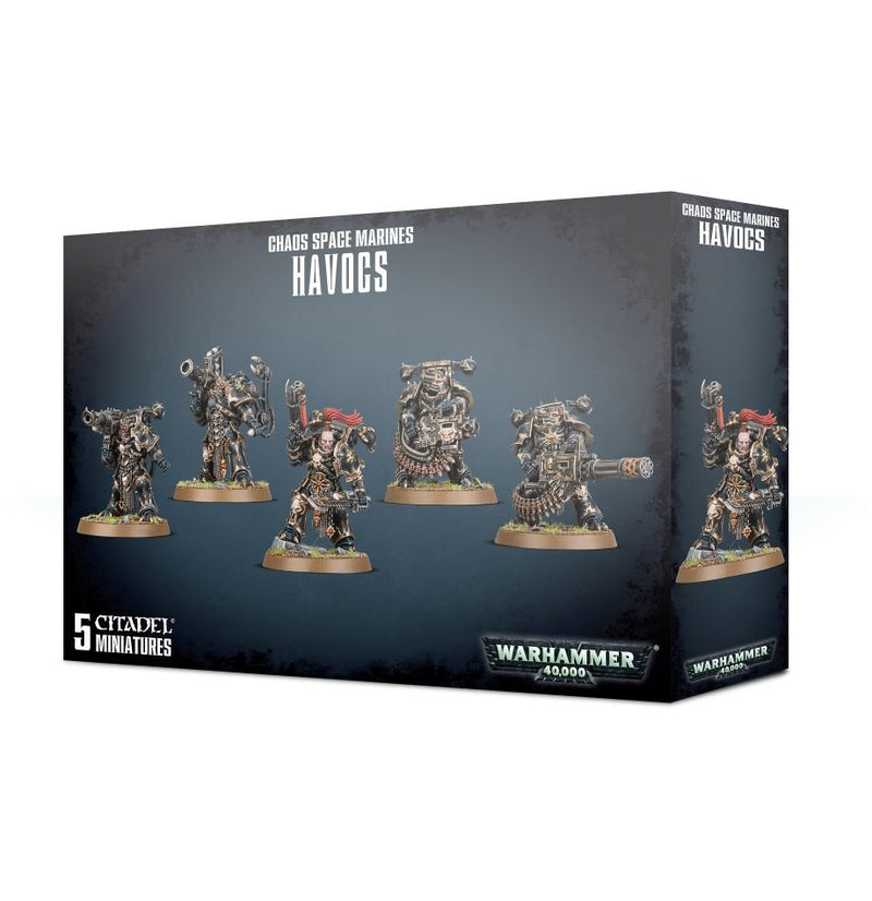 Warhammer 40,000 Chaos Space Marines Havocs