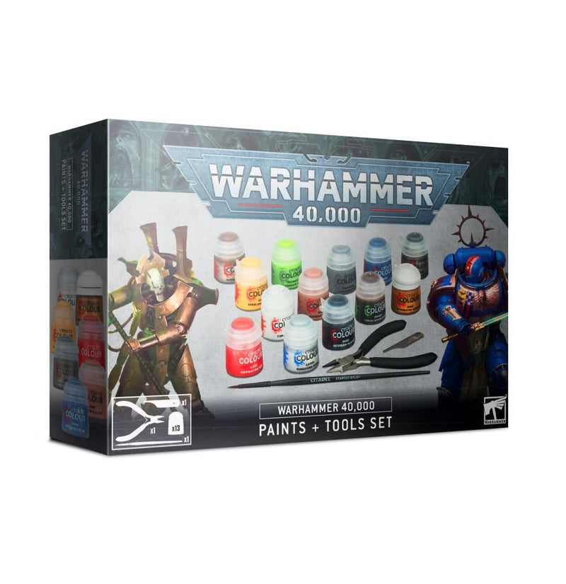 Warhammer 40,000 Paint & Tool Set