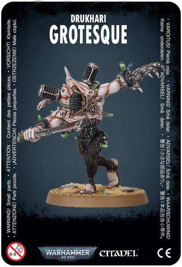 Warhemmer 40000 Drukhari Grotesque