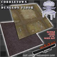 FAT Mat 3X3 Double Sided Cobblestone/Dungeon Floor