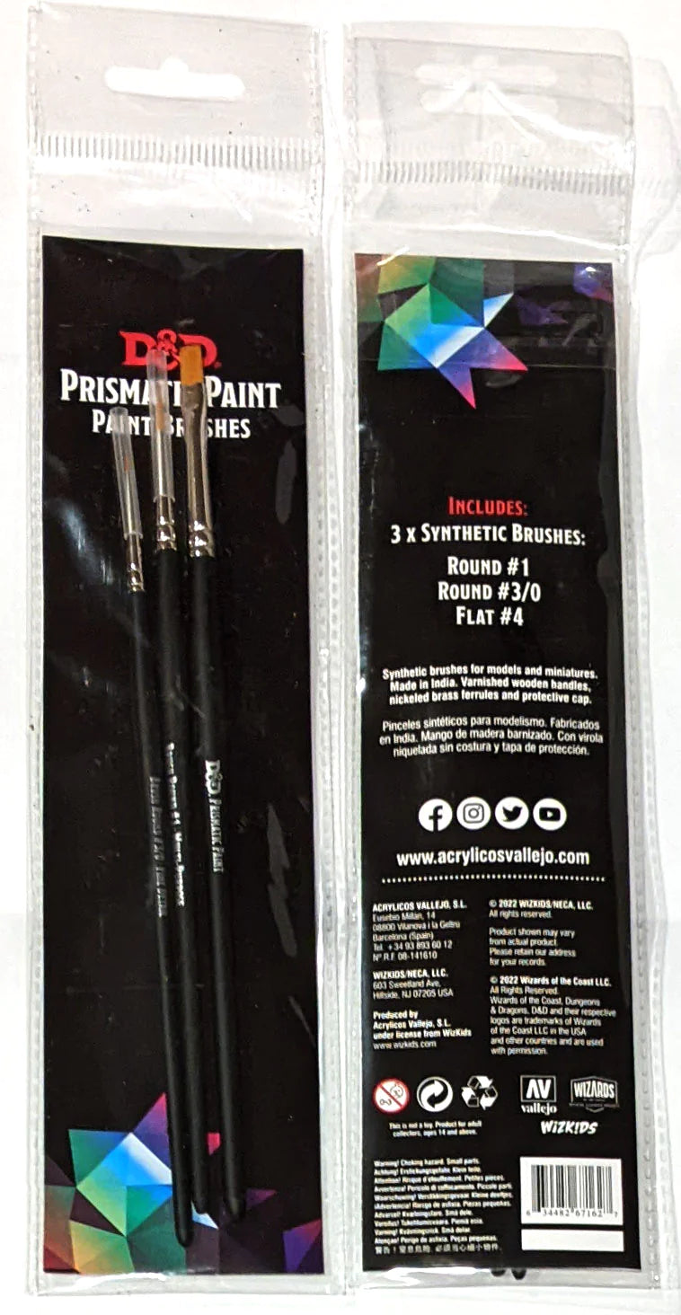 D&D Prismatic Paint Brush Set
