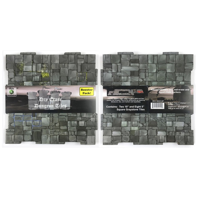 Dry Erase Tiles Dungeon Booster Greystone
