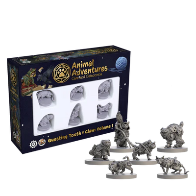 Animal Adventures: Cats and Catacombs: Questing Tooth and Claw: Volume 1