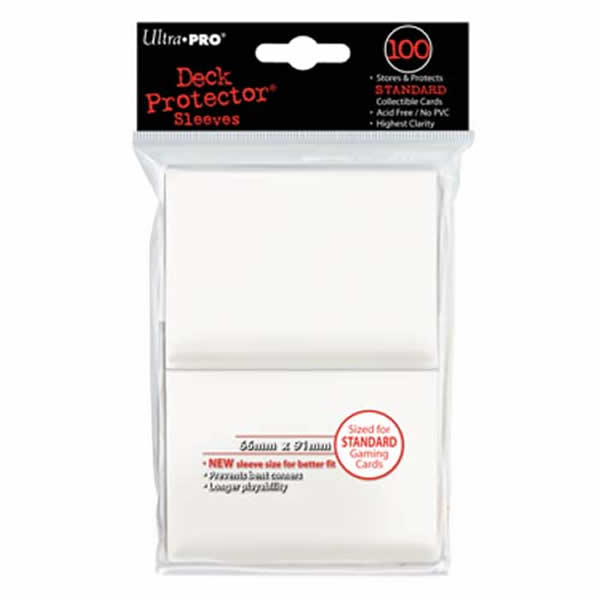 100 Count Deck protectors White Standard