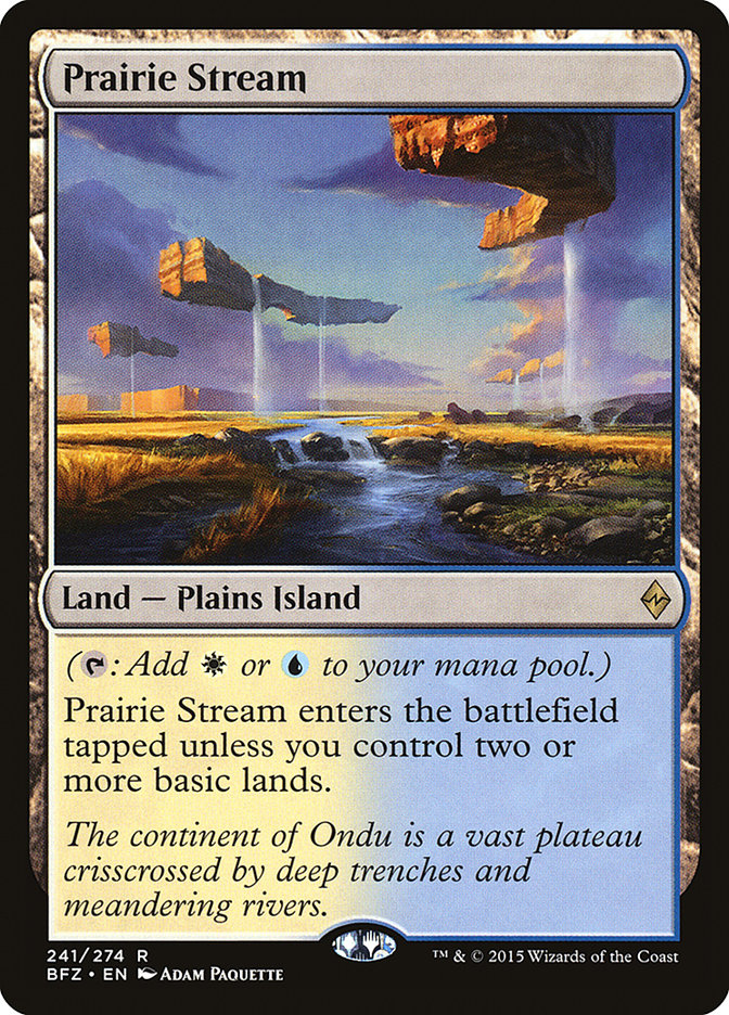 Prairie Stream [Battle for Zendikar]