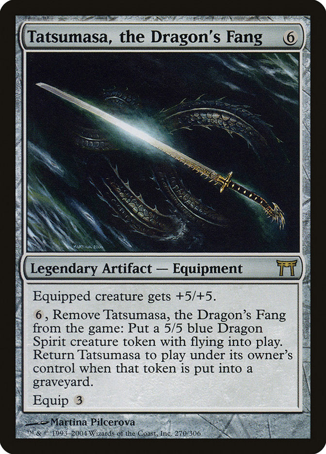 Tatsumasa, the Dragon's Fang [Champions of Kamigawa]