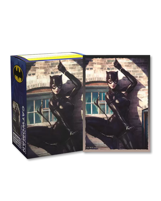 Dragon Shield Sleeves: Brushed Art Catwoman (100)