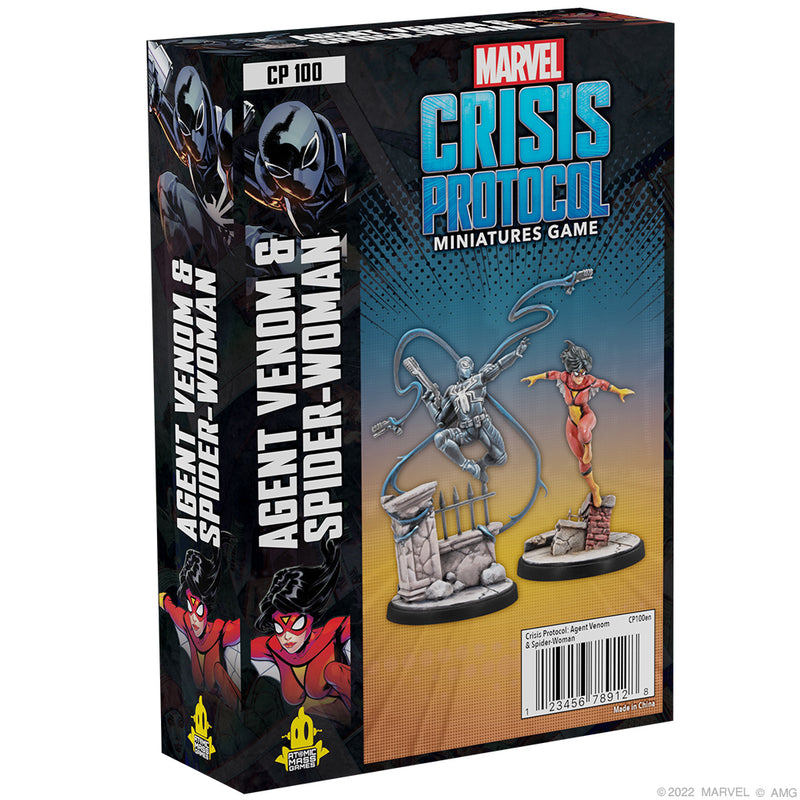 Marvel Crisis Protocol Agent Venom & Spider Woman