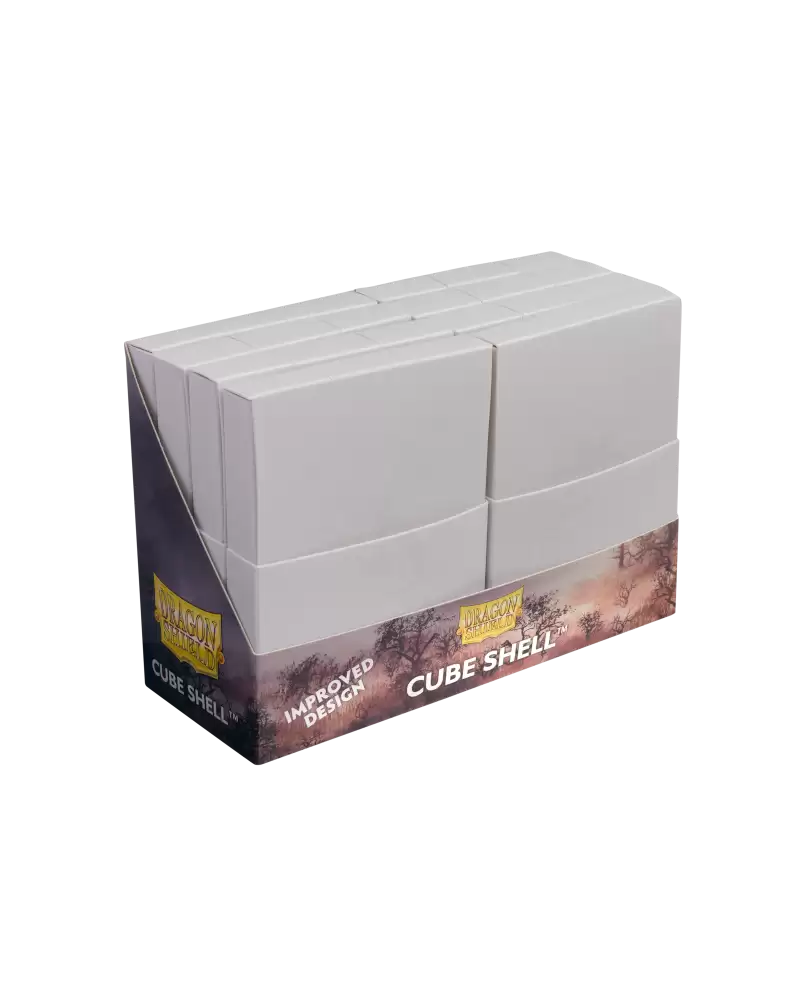 Cube Shell Ashen White