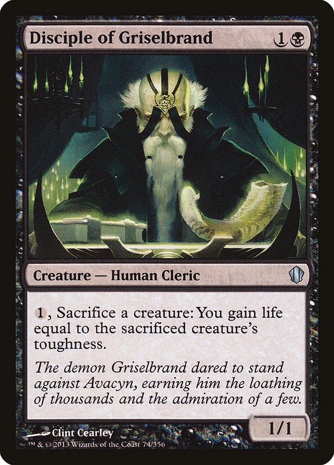 Disciple of Griselbrand [Commander 2013]
