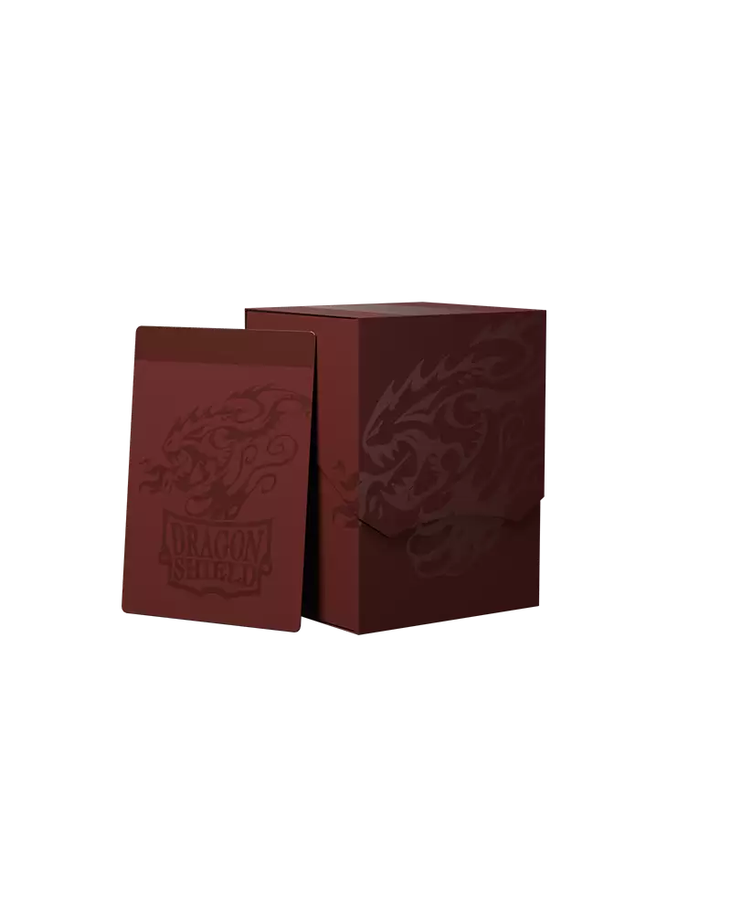 Dragon Shield Deck Shell Blood Red Deck Box