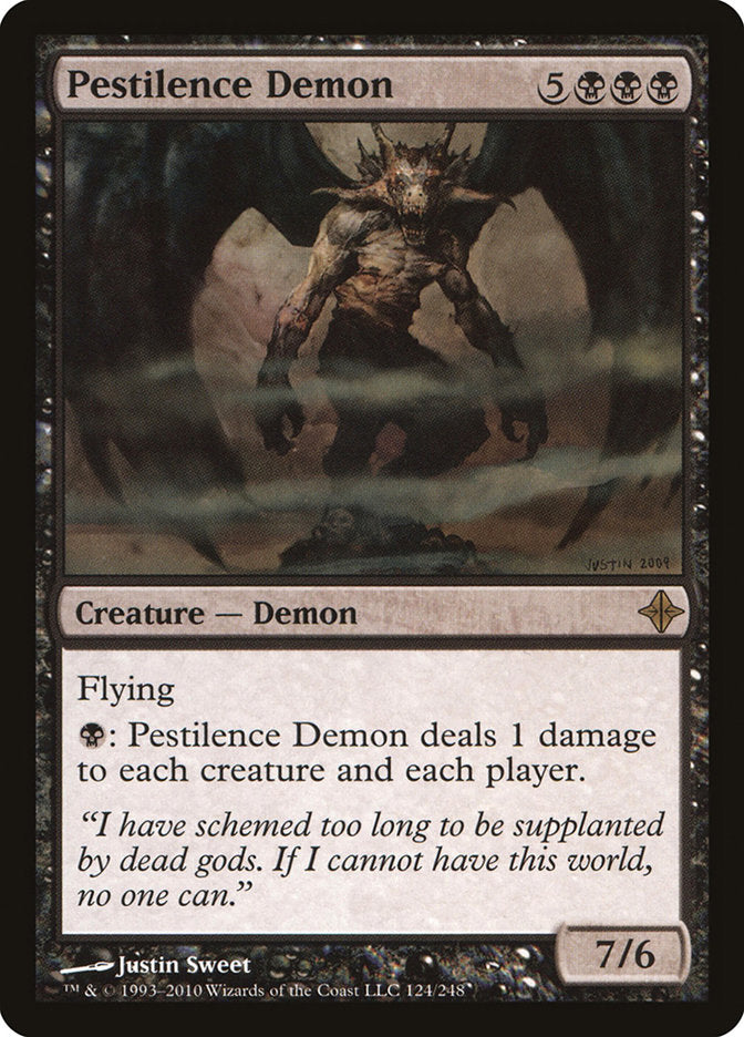 Pestilence Demon [Rise of the Eldrazi]