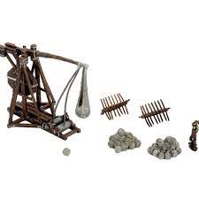 Wizkids 4D Settings War Machines Trebuchet Painted