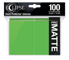 Ultra Pro-Matte Eclipse 100ct Green Standard Sleeves