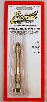 Excel Swivel Head Pin Vise drill