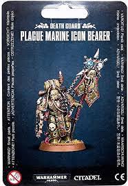 Warhammer 40,000 Death Guard Plague Marine Icon Bearer