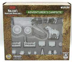 Dungeons & Dragons Nolzur`s Marvelous Miniatures Unpainted Adventurer's Campsite