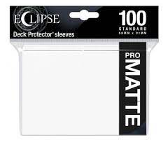 Ultra Pro-Matte Eclipse 100ct White Standard Sleeves