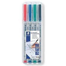 Lumocolor Mat Marker Set Wet Erase