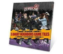 Zombicide 3 Angry Neighbors Game Tiles